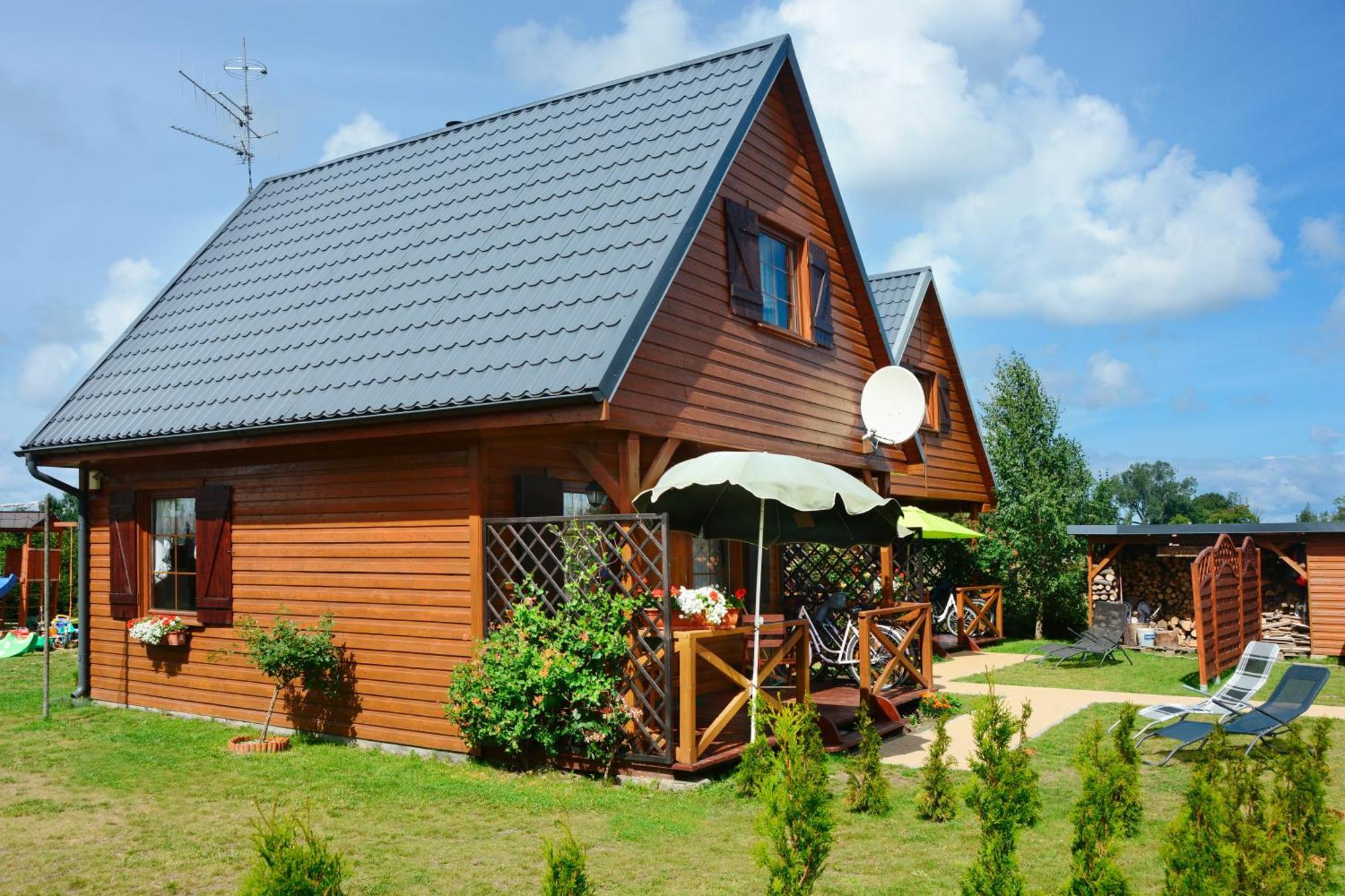 Całoroczne Domki Nad Morzem I Jeziorem Jezierzany Zewnętrze zdjęcie